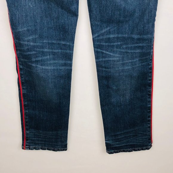 Hudson Custom Zoeey High Rise Ankle Straight Jeans - Picture 6 of 10